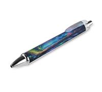 FodPand Fluorescent Forest Ballpoint Pens Fine Point Smooth Writing Pen Retractable Ball Point Pens 0.5mm Black Ink Pen Office Supplies Gifts for Men Women 1 PCS