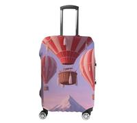 FodPand Flying Balloon Luggage Covers for Suitcase Protector Fits 19-32 Inch Suitcase Cover, Washable Travel Baggage Covers Durable Luggage Protector for Secure Fit, style, XL, Modern