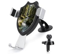 FodPand Green Valley Stream Waterfall Phone Holder with Suction Cup,Rotation Adjustable Car Phone Mount, Car Mount for Car Windshield Dashboard Air Vent