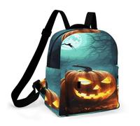 FodPand Happy Halloween Pumpkins Travel Backpack Daypack Laptop Bag