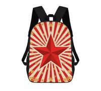 FodPand Heavy-Duty Laptop Backpack 17 Inch - 600D Polyester Vintage Circus Background Backpack Lightweight Shoulder Bag Casual Daypack for Men & Women, Travel Hiking Camping