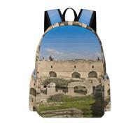 FodPand Israel at The Tower of David Backpack Travel Bag Laptop Backpack | Large Lightweight Computer Bag with Adjustable Shoulder Straps Travel Backpacks Multi-Purpose Women Men Unisex