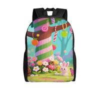 FodPand Laptop Backpack Large Capacity Carry On Backpack for Men Women Business Work Bag Cartoon Owl Snow Casual Daypack, Land, One size