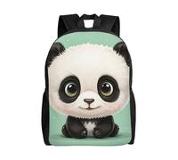FodPand Laptop Backpack Large Capacity Carry On Backpack for Men Women Business Work Bag Dark Skeleton Casual Daypack, Cute Panda, One Size, Travel Backpacks