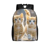 FodPand Laptop Backpack Large Capacity Carry On Backpack for Men Women Business Work Bag Five silhouettes of Hawaiian dance Casual Daypack, Cute Kittens, One Size, Travel Backpacks