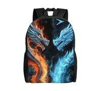 FodPand Laptop Backpack Large Capacity Carry On Backpack for Men Women Business Work Bag Ice and Fire Dragons Casual Daypack, Ice and Fire Dragons, One Size, Travel Backpacks