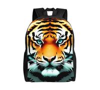 FodPand Little Fat Tiger Head Travel Backpack for Women Men Lightweight Laptop Backpack 16 Inch Water Resistant Computer Bag Large College Bookbag Casual Daypack for Business, Hiking