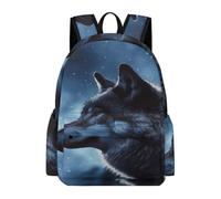 FodPand Lonely Wolf Backpack Travel Bag Laptop Backpack