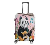FodPand Luggage Cover for Suitcase 19-32 Inch Street Graffiti Art Travel Suitcase Protector Vibrant Anti-Scratch Washable Luggage Sleeve with Funny Design, white, L, Street Graffiti Art