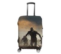 FodPand Many Zombie Luggage Covers for Suitcase Protector Fits 19-32 Inch Suitcase Cover, Washable Travel Baggage Covers Durable Luggage Protector for Secure Fit, style, M, Modern