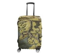 FodPand Middle Earth Map Luggage Covers for Suitcase Protector Fits 19-32 Inch Suitcase Cover, Washable Travel Baggage Covers Durable Luggage Protector for Secure Fit, style, XL, Modern