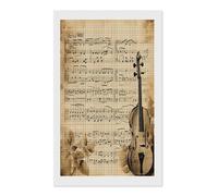 FodPand Music Notes Diamond Painting Kits for Adults Beginners 12x20 Full Drill Diamond Art with DIY Tools Square 5D Diamonds Dots Crafts Gem Art Paint by Diamonds for Home Wall Decor Relaxing Gift