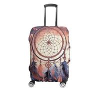 FodPand Native American Dream Catcher Luggage Covers for Suitcase Protector Fits 19-32 Inch Suitcase Cover, Washable Travel Baggage Covers Durable Luggage Protector for Secure Fit, style, M, Modern