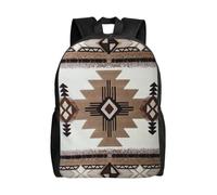 FodPand Native American Laptop Backpack for Men Women College Backpacks Water-resistant Lightweight Travel Bag Business Rucksack Large Capacity Hiking Daypack Bookbag Gift