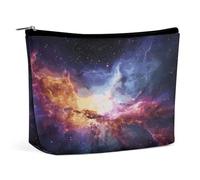 FodPand Nebula And Galaxy in The Universe Makeup Bag Portable Travel Makeup Pouch Cosmetic Bags Zipper Bag Small Toiletry Pouch For Women