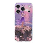 FodPand Ocean Wind Song Phone Case for iPhone 17 TPU Hard Phone Protective Cover Anti-Scratch Shockproof Minimalist Aesthetic Case for Women & Men Transparent