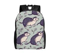 FodPand Opossum Travel Backpack for Women Men 15.6 inch Laptop Backpack Waterproof Work Business Daypack, Opossum, One size