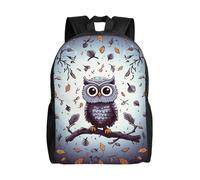 FodPand Owl Tree Branches Travel Backpack for Women Men Lightweight Laptop Backpack 16 Inch Water Resistant Computer Bag Large College Bookbag Casual Daypack for Business, Hiking