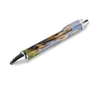 FodPand Pad Dachshund Ballpoint Pens Fine Point Smooth Writing Pen Retractable Ball Point Pens 0.5mm Black Ink Pen Office Supplies Gifts for Men Women 1 PCS