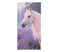 FodPand Palomino Horse Beach Towel 30x60 Inch, Microfiber Sand-Free Quick Dry Towel Extra Large, Lightweight Bath Towels for Beach, Pool, Yoga, Picnic & Travel, Super Absorbent