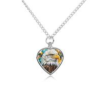 FodPand Personalized Pet Urn Necklace for Ashes Titanium Steel Animal Pattern Cremation Jewelry with Funnel Kit Memorial Necklace Keepsake Gift Custom Photo Pendant for Dogs Cats Loved Ones