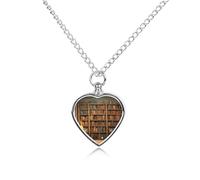 FodPand Personalized Pet Urn Necklace for Ashes Titanium Steel Retro Bookshelf Cremation Jewelry with Funnel Kit Memorial Necklace Keepsake Gift Custom Photo Pendant for Dogs Cats Loved Ones
