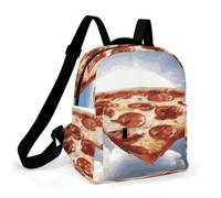 FodPand Pizza in The Sky Travel Backpack Daypack Laptop Bag