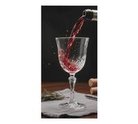 FodPand Red Wine Beach Towel 30x60 Inch, Microfiber Sand-Free Quick Dry Towel Extra Large, Lightweight Bath Towels for Beach, Pool, Yoga, Picnic & Travel, Super Absorbent