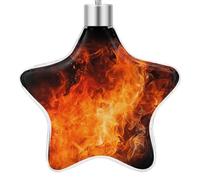 FodPand Roaring FlamePendant Christmas Necklace Christmas Tree Ornaments Beautiful Pendant for Automobile, Indoor, Window, Santa Claus, Thanksgiving Xmas Party Gifts