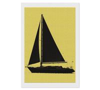 FodPand Sailing Diamond Painting Kits for Adults Beginners 8x12 Full Drill Diamond Art with DIY Tools Round 5d Diamonds Dots Crafts Gem Art Paint by Diamonds for Home Wall Decor Relaxing Gift