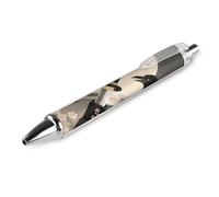FodPand Samurai Sword Draw Ballpoint Pens Fine Point Smooth Writing Pen Retractable Ball Point Pens 0.5mm Black Ink Pen Office Supplies Gifts for Men Women 1 PCS