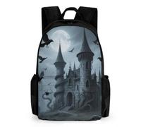 FodPand Scissor Castle Backpack 16 Inch Laptop Backpacks | Work Business Backpacks Purse with Large Capacity, Waterproof Nurse Bag Waterproof Casual Daypack for Travel
