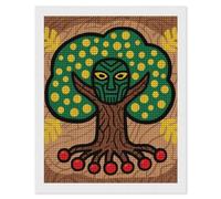 FodPand Tree Spirit Totem Diamond Painting Kits for Adults Beginners 5D Square Drill Diamond Art Kits with DIY Tools Gem Art Crafts for Home Wall Decor Living Room Bedroom Office Decoration 16x20