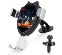 FodPand Universal Car Phone Holder Cradle 360° Rotation Auto Mount Stand Suction Cup Cell Science Party Phone Mount for Dashboard Windshield Air Vent Compatible with All Smartphones