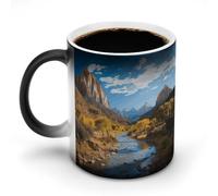 FodPand Zion National Park Color Changing Mugs Funny Heat Sensitive Ceramic Coffee Mugs Temperature Changing Mug Novelty Magic Cup Gift for Coffee Lover 11 Oz