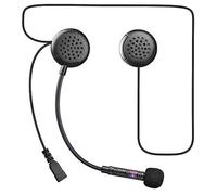 Fodsports F1 Motorcycle Helmet Intercom Headset, Bluetooth 5.0 Headphones Communication Systems, Automatic Answering, High Sound Quality System, FM radio, Handsfree Calls for Motorbike Skiing