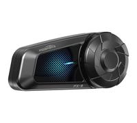 Fodsports FX-S Motorcycle Bluetooth Headset,2-Way Motorcycle Intercom,Bluetooth5.4 Motorbike Headset,Triple Noise Cancellation Helmet Communication System,Stereo Music,Voice Assistant, Waterproof