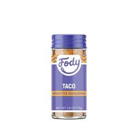 Fody Foods Vegan Taco Seasoning | Tasty Mix | Low FODMAP Certified | Onion Free Garlic | IBS Kitchen Clip | Gluten Free Dairy Free, GMO Free | 2.6 oz