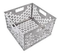Foedo 12 Inch Charcoal Firebox Basket for Oklahoma Joe Offset Smoker, Grill Accessories for Long and Efficient Smoking, 12" x 12" x 7.5 "Fire Basket for Oklahoma Joes Highland (Stainless Steel)