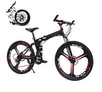 FOELANNE Bike for Adult, Electric Bike Conversion Kit for 20-29/700C Wheels 24/26 Inch 21-30 Speed(A,24In24Speed)