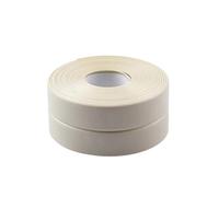FOELANNE Caulk Strip Sealant Tape, PVC Self-Adhesive Bathroom Kitchen Seal Tape, Multicolor, 3.2m x 3.8cm, 6 Pcs(Green)