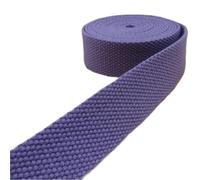 FOELANNE Nylon Heavy Webbing Strap, Cotton Webbing Strap 38mm 5 meters Multicolor DIY Backpack Sewing Accessories(Light Purple)