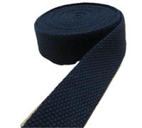 FOELANNE Nylon Heavy Webbing Strap, Cotton Webbing Strap 38mm 5 meters Multicolor DIY Sewing Bag Straps(Dark blue)