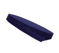 FOELANNE Nylon Heavy Webbing Strap, Cotton Webbing Strap Ribbon Multicolor 10/15/20mm x 10m(Dark blue,15mm 10meters)