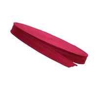 FOELANNE Nylon Heavy Webbing Strap, Cotton Webbing Strap Ribbon Multicolor 10/15/20mm x 10m(Red wine,15mm 10meters)