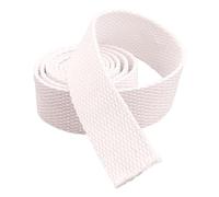 FOELANNE Nylon Heavy Webbing Strap, ester Cotton Webbing Strap 1.3mm 20-50mm 10yd Multicolor(Beige(10y),25 MM)