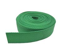 FOELANNE Nylon Heavy Webbing Strap, propylene Webbing Strap 1.5 Inch Multicolor 5/10/20 Yards(Grassgreen,38mm/5Yards)