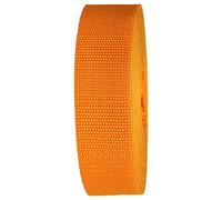 FOELANNE Nylon Heavy Webbing Strap, propylene Webbing Strap 1.5 inches Multicolor 5/10/20 yards(Orange,38mm/5Yards)