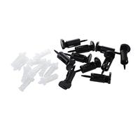 Foemey 10 Pcs Plastic Mounting Clip for 4 Way CPU Coolers