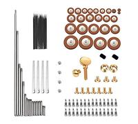 Foemey 119Pcs/Set Alto Sax Saxophone Repair Parts Screws + Saxophone Springs Kit DIY Tool Woodwind Instrument Accessories